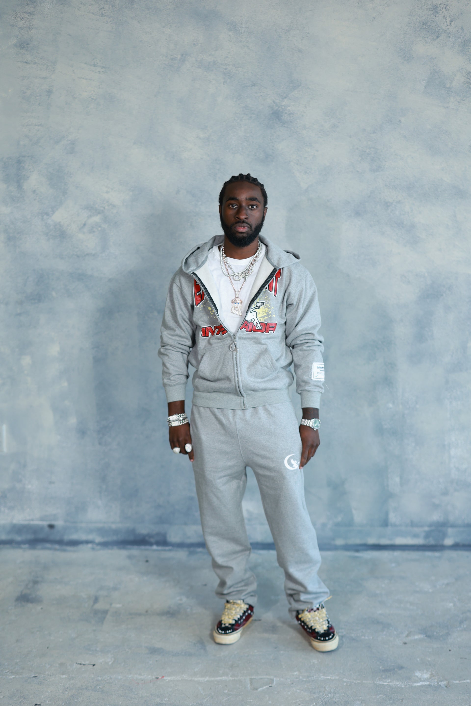 Utopian (Dead Fairy) Sweatsuit Grey