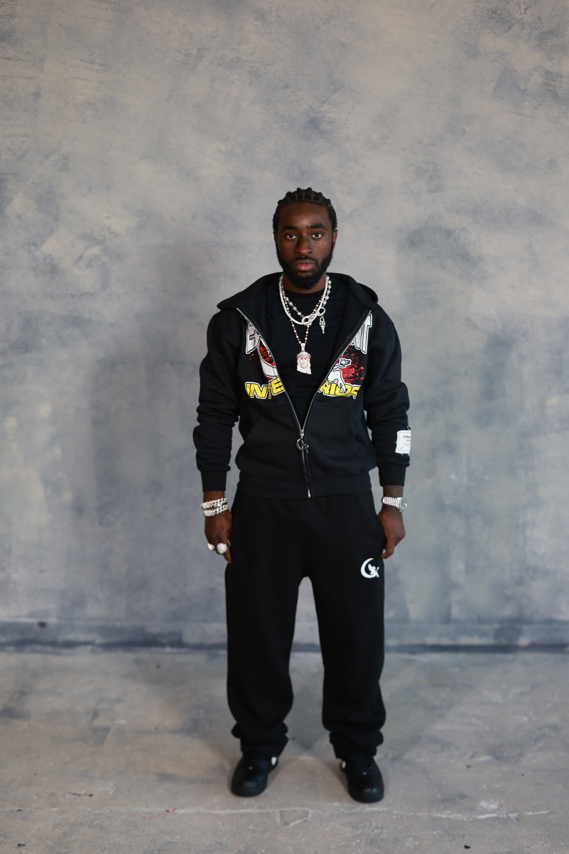 Utopian (Dead Fairy) Sweatsuit Black