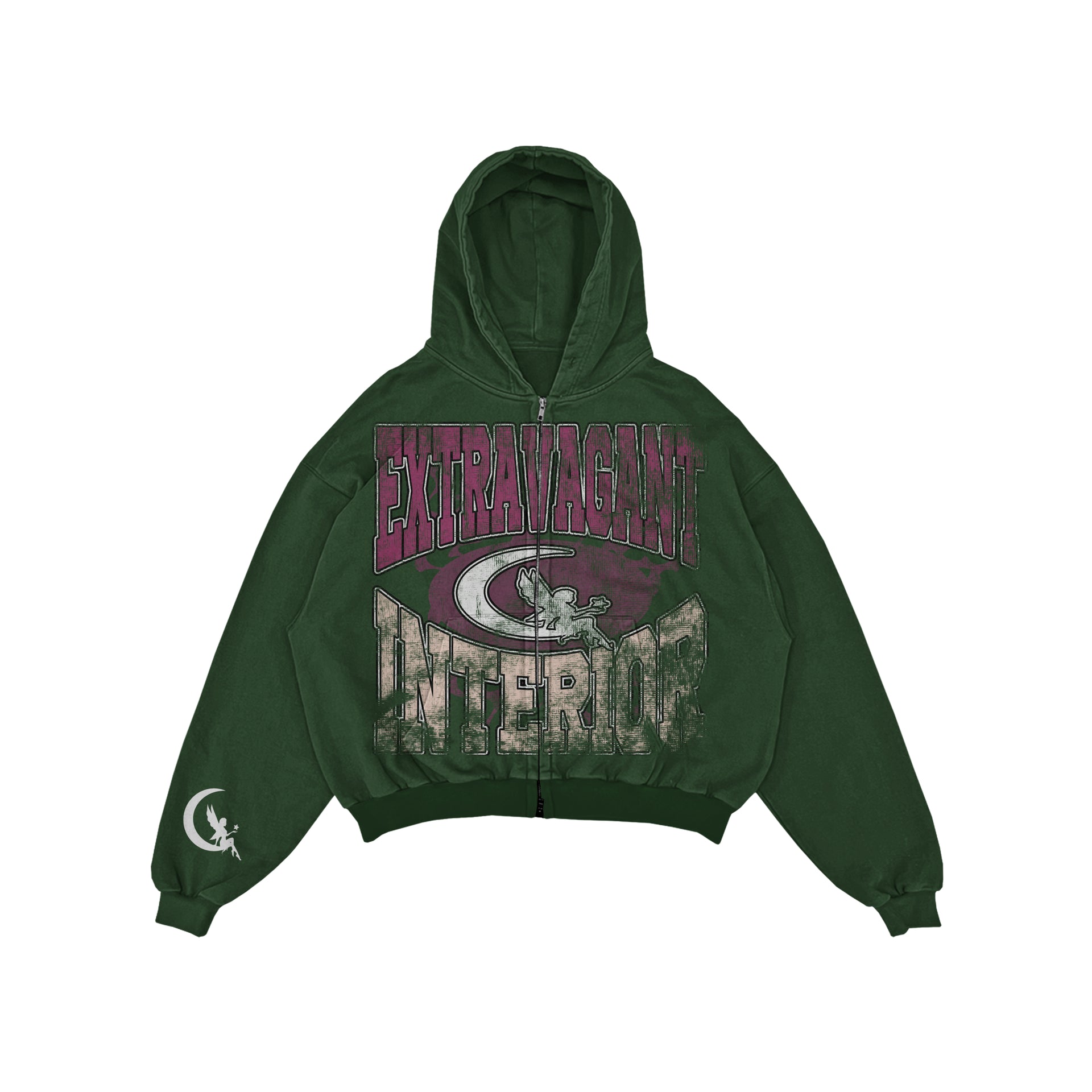 Serene hoodie Green