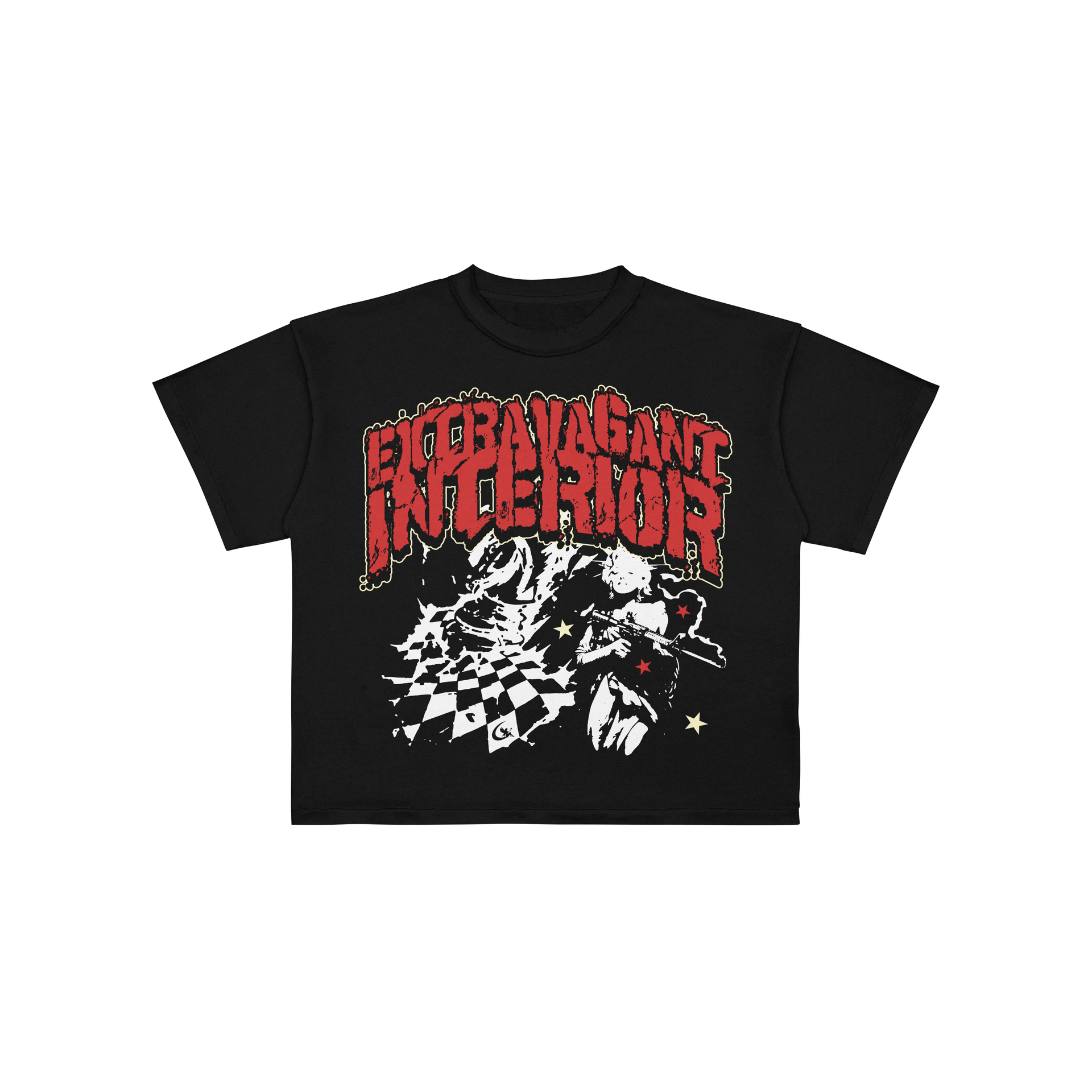Check Mate  T-Shirt Black