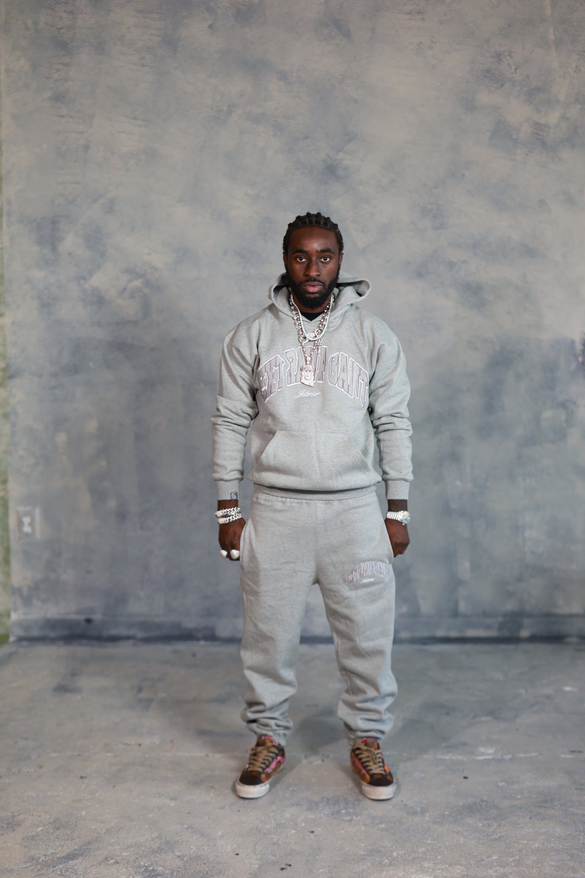 Plain Jane Sweatsuit Grey