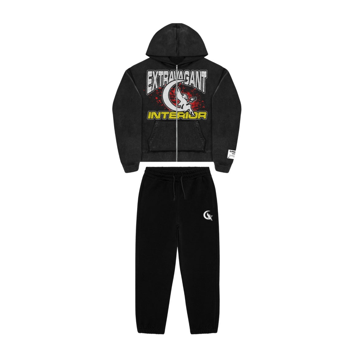 Utopian (Dead Fairy) Sweatsuit Black