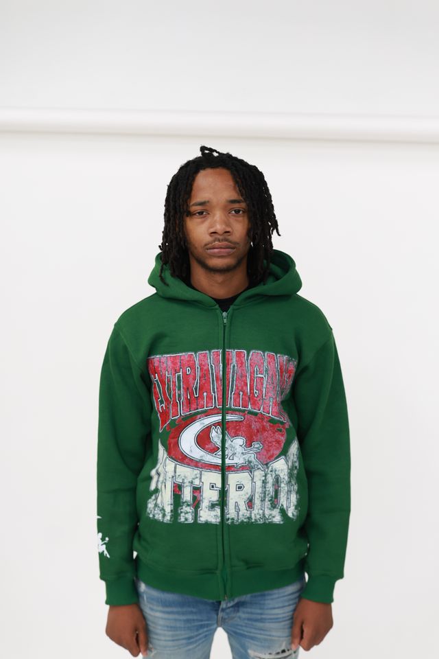Serene hoodie Green
